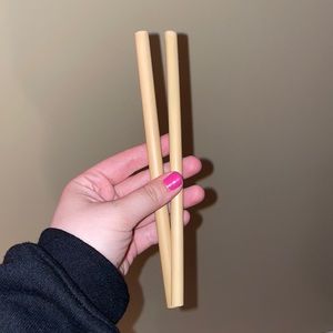 Bamboo drinking straws